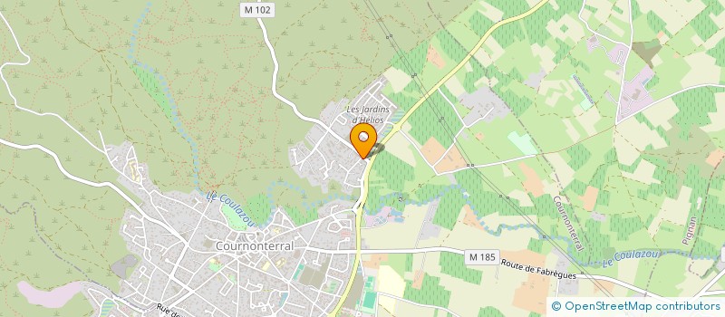 localisation de l'entreprise S.A.R.L. AUTO CONTROLE TECHNIQUE COURNONTERRAL  COURNONTERRAL