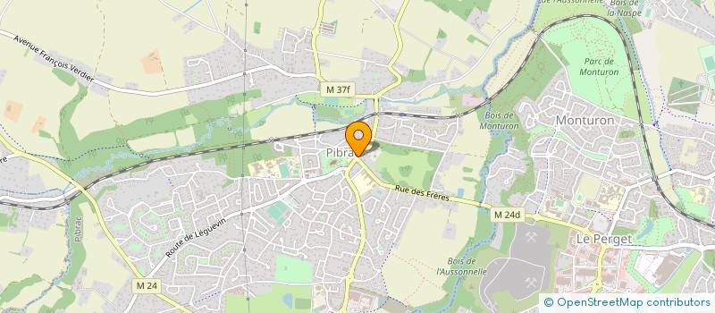 localisation de l'entreprise S.A.R.L AUTO-ECOLE EVASION PIBRAC  PIBRAC