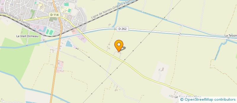 localisation de l'entreprise S.A.R.L BOUCHERIE POUPONNOT  MARANS