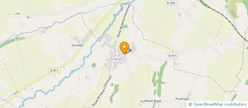 localisation de l'entreprise S.A.R.L. BRICOMAISON à TINCHEBRAY-BOCAGE