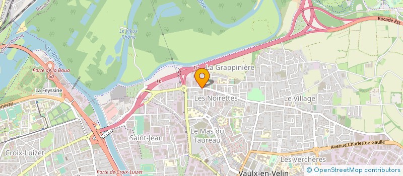 localisation de l'entreprise S A R L CARTHAGO. NET  VAULX-EN-VELIN