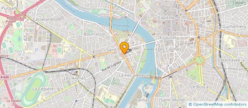 localisation de l'entreprise S.A.R.L. CB RAVALEMENT SUD OUEST à TOULOUSE