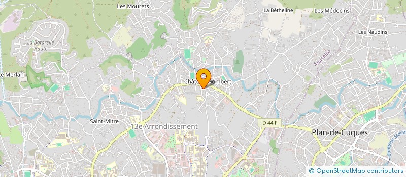 localisation de l'entreprise S.A.R.L CHARLES GACHE à MARSEILLE