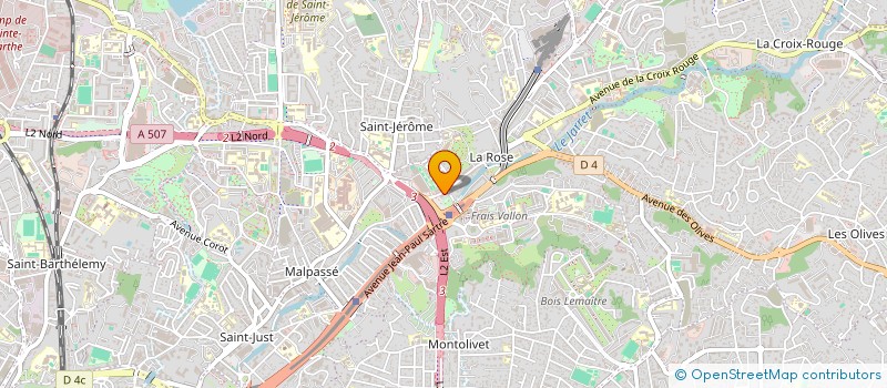 localisation de l'entreprise S.A.R.L CHEMS à MARSEILLE