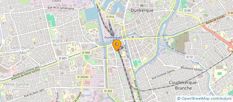 localisation de l'entreprise S.A.R.L CRISTAL CONSULTING à DUNKERQUE