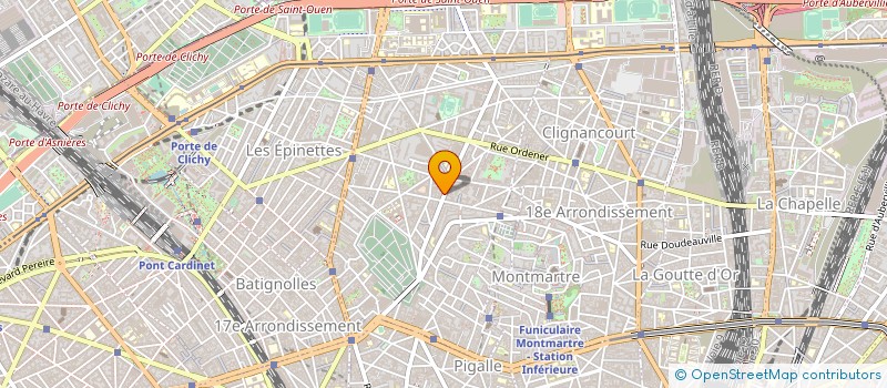 localisation de l'entreprise S.A.R.L D'EXPLOITATION DES ETABLISSEMENTS RICHARD WILFRID CHEZ WILL  PARIS