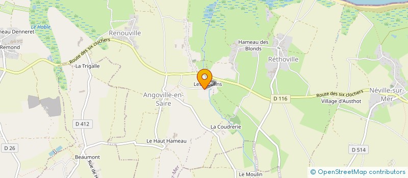 localisation de l'entreprise S.A.R.L DES MOULINS  VICQ-SUR-MER