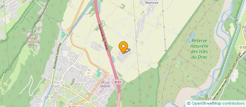 localisation de l'entreprise S.A.R.L DJA ASSOCIES  VIF