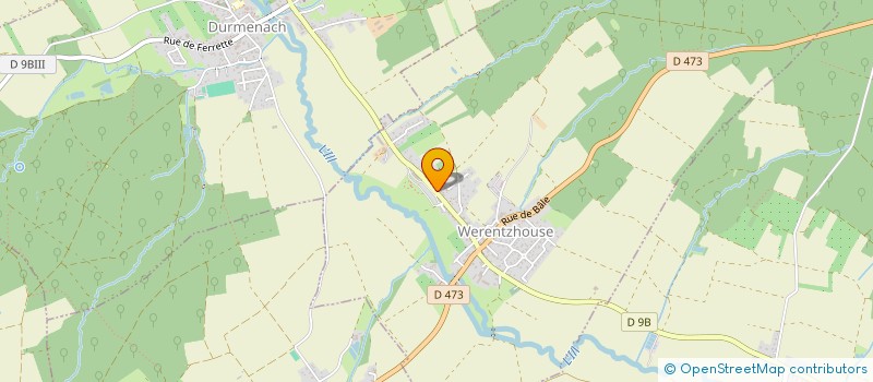 localisation de l'entreprise S.A.R.L. DU HAUT SUNDGAU  LINSDORF