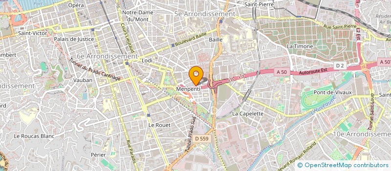 localisation de l'entreprise S A R L E.M.C.E à MARSEILLE