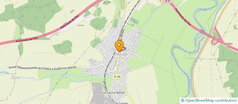 localisation de l'entreprise S.A.R.L. ELEVAGE DE CHOIZY à LOISEY