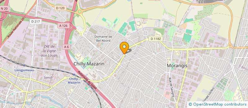 localisation de l'entreprise S.A.R.L EMI TRANSPORTS à CHILLY-MAZARIN