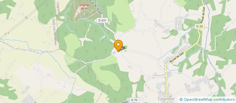 localisation de l'entreprise S.A.R.L. FERME DE BELESLOU à CAGNOTTE