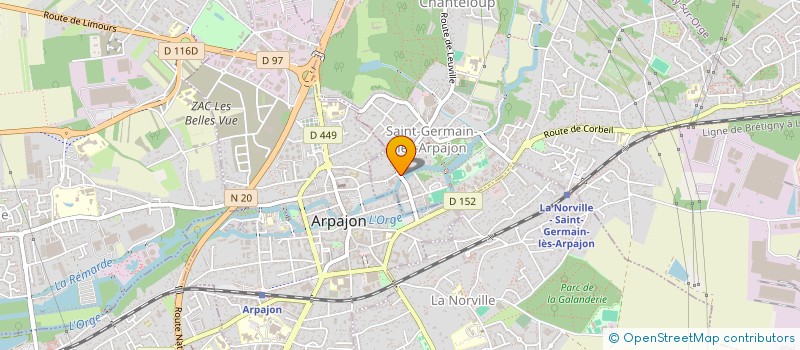 localisation de l'entreprise S A R L FRAGNER MARC à SAINT-GERMAIN-LES-ARPAJON