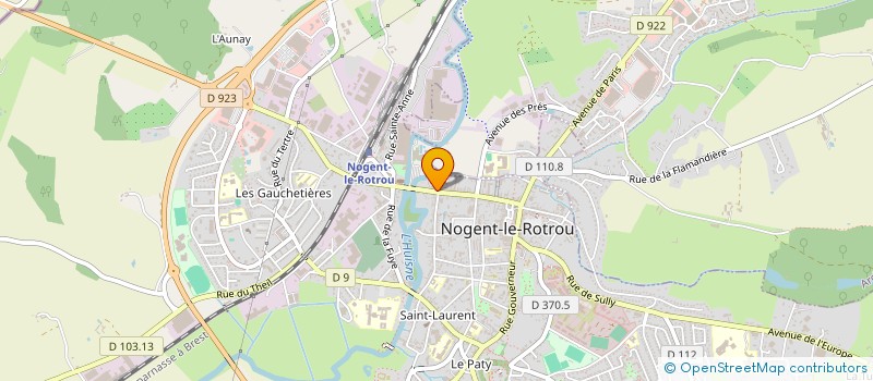 localisation de l'entreprise S.A.R.L GD LOCATIONS à NOGENT-LE-ROTROU