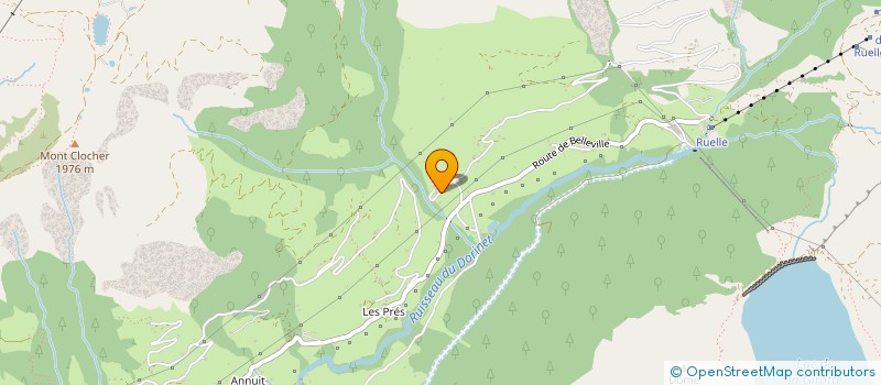 localisation de l'entreprise S.A.R.L. GUYOT ELECTRICITE  HAUTELUCE