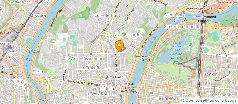 localisation de l'entreprise S.A.R.L. JAGUARD SECURITY à LYON 4EME