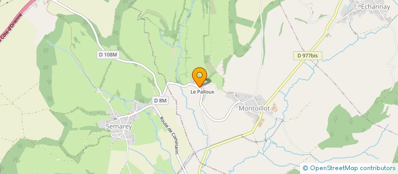 localisation de l'entreprise S.A.R.L. L'ART DE BATIR  MONTOILLOT