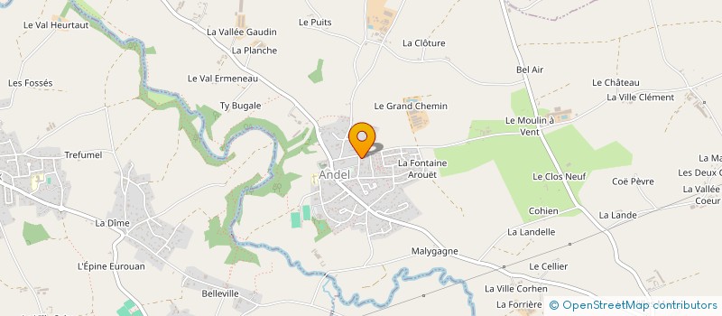 localisation de l'entreprise S.A.R.L. LADAC  ANDEL