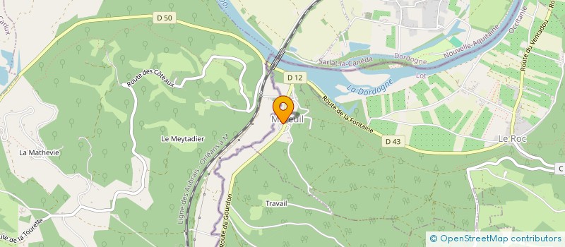 localisation de l'entreprise S.A.R.L LAFON BARRUEL  LE ROC