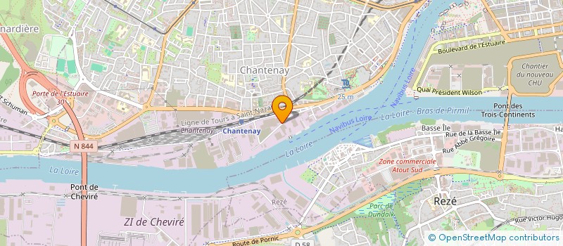 localisation de l'entreprise S.A.R.L LE MAGIC CLUB à NANTES