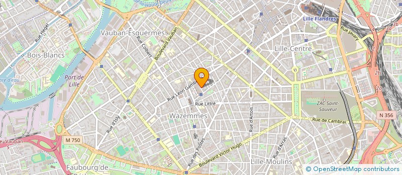 localisation de l'entreprise S.A.R.L. LIBRE SERVICE COIFFURE à LILLE