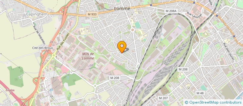 localisation de l'entreprise S.A.R.L. LJ TRANSPORT & SERVICES à LILLE