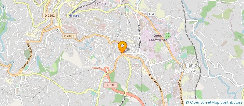 localisation de l'entreprise S.A.R.L. LJJMP à GRASSE