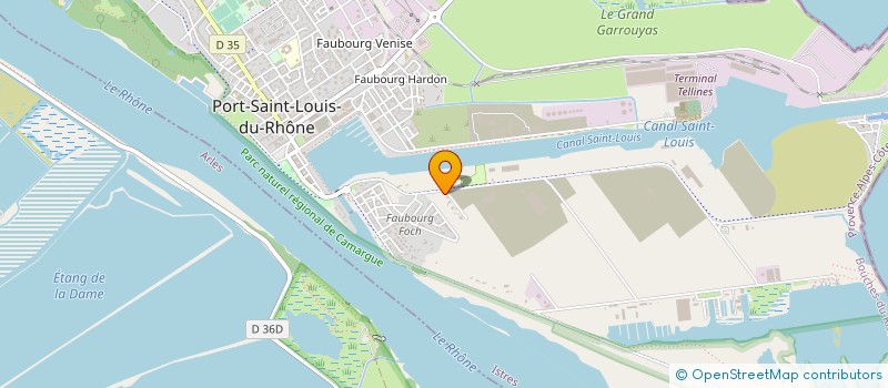 localisation de l'entreprise S.A.R.L.M.B.F.SERVICES à PORT-SAINT-LOUIS