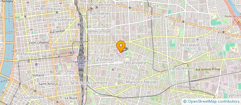 localisation de l'entreprise S A R L MAILLARD TRANSMISSIONS  LYON