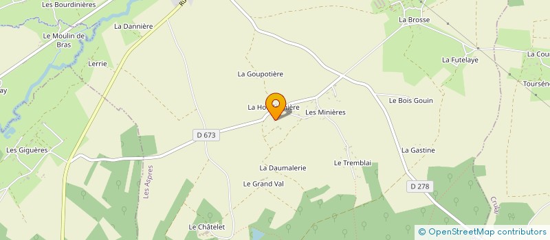 localisation de l'entreprise S.A.R.L. MARAIS à LES ASPRES