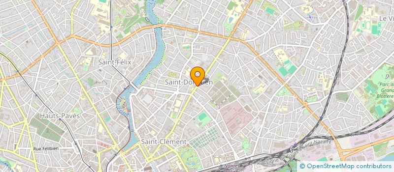 localisation de l'entreprise S.A.R.L. MARTIN à NANTES