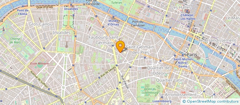 localisation de l'entreprise S.A.R.L. MASSON DUBOIS  PARIS