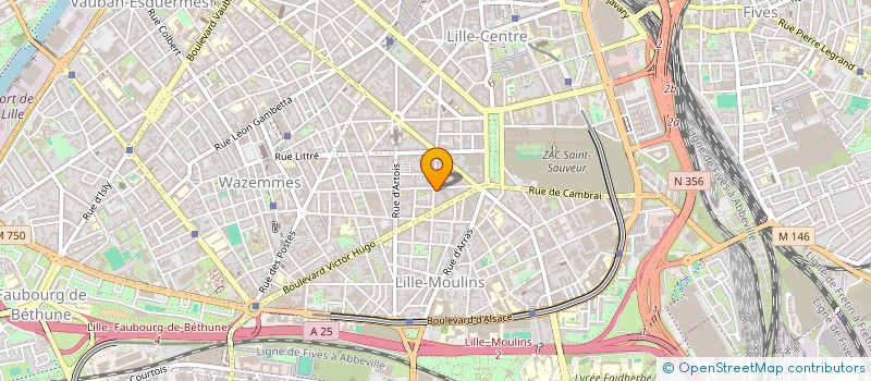localisation de l'entreprise S.A.R.L. MAXLEA à LILLE