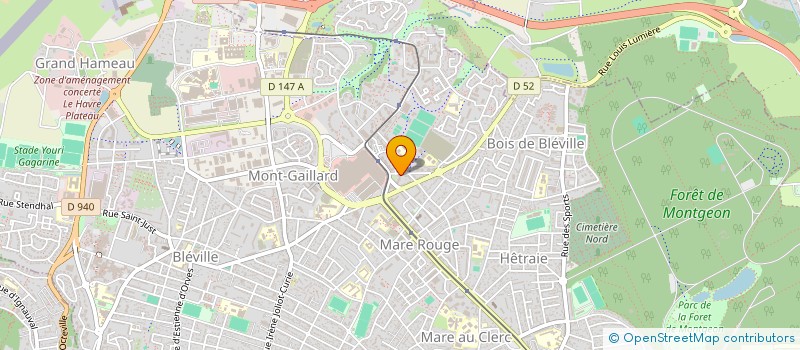 localisation de l'entreprise S.A.R.L METTRE A NEUF à LE HAVRE