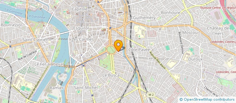 localisation de l'entreprise S.A.R.L MILANO INTERNATIONAL DESIGN  TOULOUSE