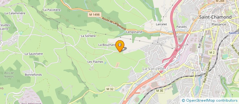 localisation de l'entreprise S.A.R.L. NMC à SAINT-CHAMOND