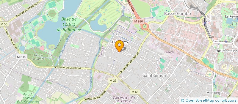 localisation de l'entreprise S.A.R.L NOPH  TOULOUSE