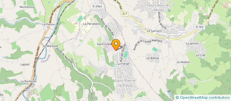 localisation de l'entreprise S A R L, NOUVELLE CLEARNET à SAINT-PIERRE-LA-PALUD