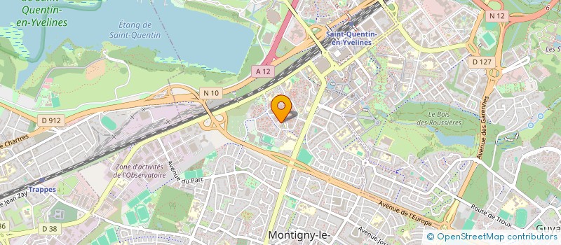 localisation de l'entreprise S.A.R.L O MEETING à MONTIGNY-LE-BRETONNEUX