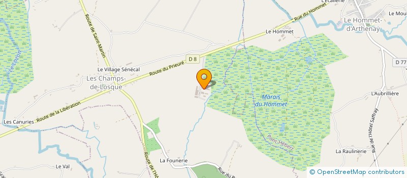 localisation de l'entreprise S.A.R.L. OP'T ROODT  REMILLY LES MARAIS