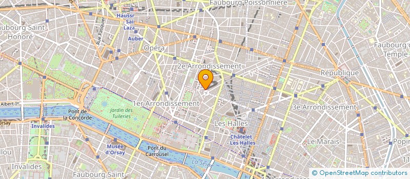 localisation de l'entreprise S.A.R.L. P.V.I.  PARIS