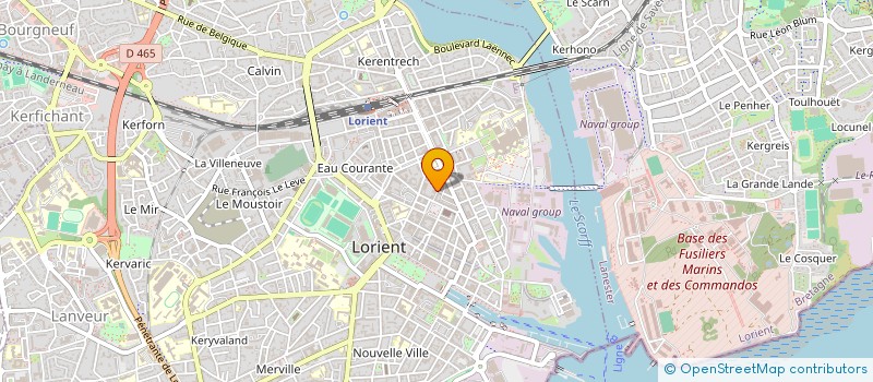 localisation de l'entreprise S.A.R.L PIER-MARIE LE MOIGNO à LORIENT