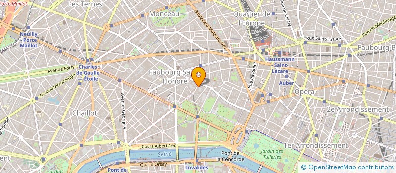 localisation de l'entreprise S.A.R.L. POOTS BELEGGINGSMAATSCHAAPPIJ R à PARIS