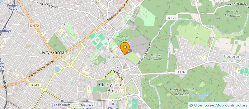 localisation de l'entreprise S.A.R.L RAVAL'OR  LIVRY-GARGAN