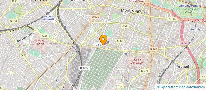 localisation de l'entreprise S.A.R.L REGARD NUMERIQUE à MONTROUGE