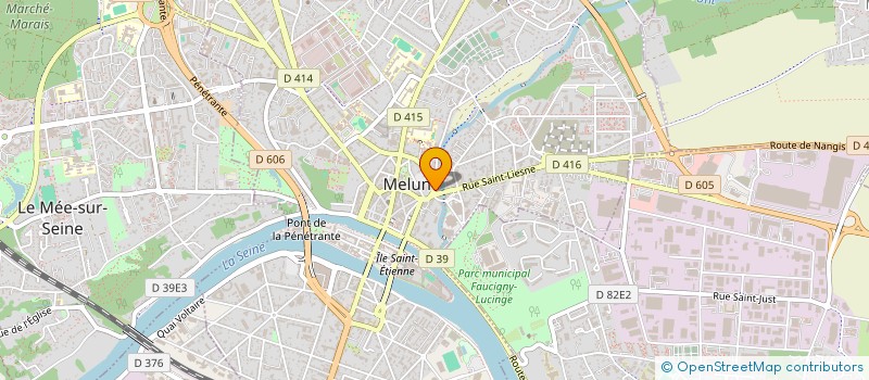 localisation de l'entreprise S.A.R.L. RENOV à MELUN