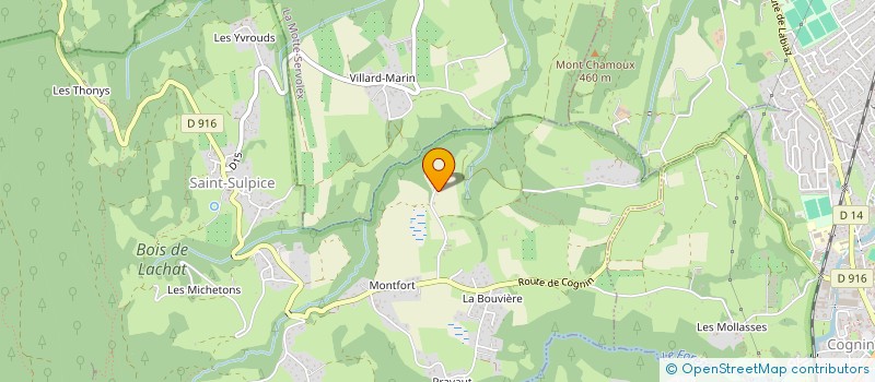localisation de l'entreprise S.A.R.L. ROSE & AMOS à PUGET-SUR-ARGENS