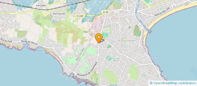 localisation de l'entreprise S.A.R.L. S.T.D. à LE POULIGUEN