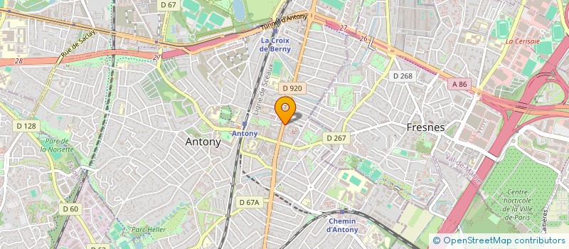 localisation de l'entreprise S.A.R.L. SEGNORITA à ANTONY